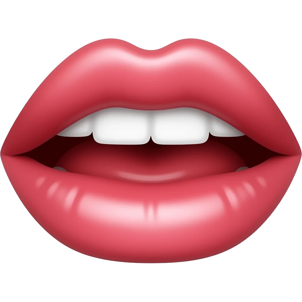 Lip emoji