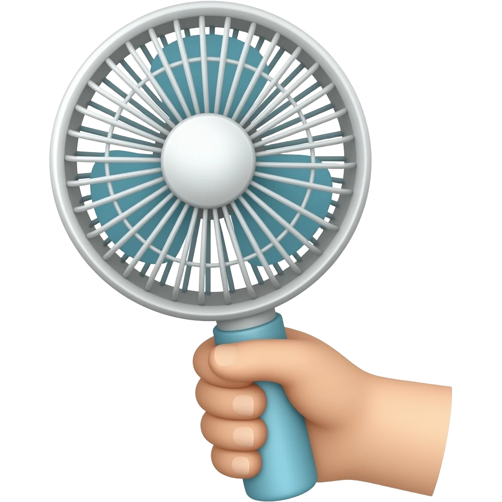 fan emoji