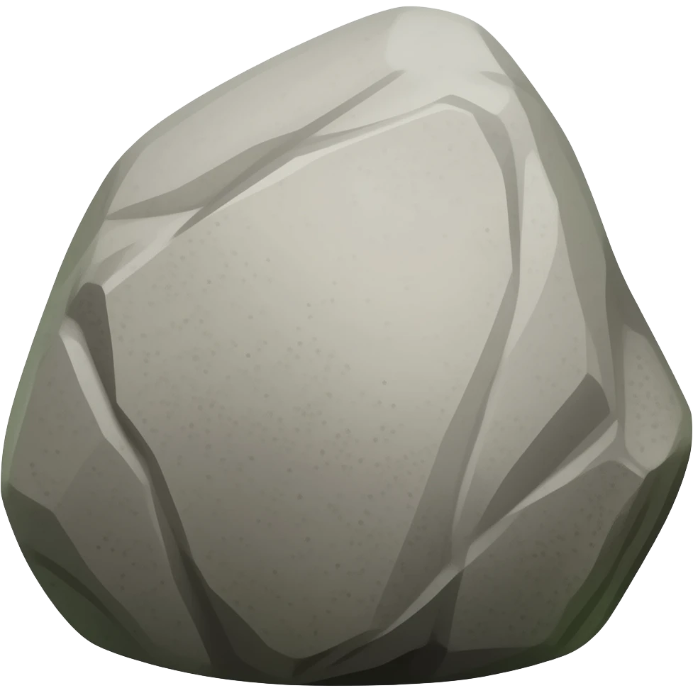 Rock emoji
