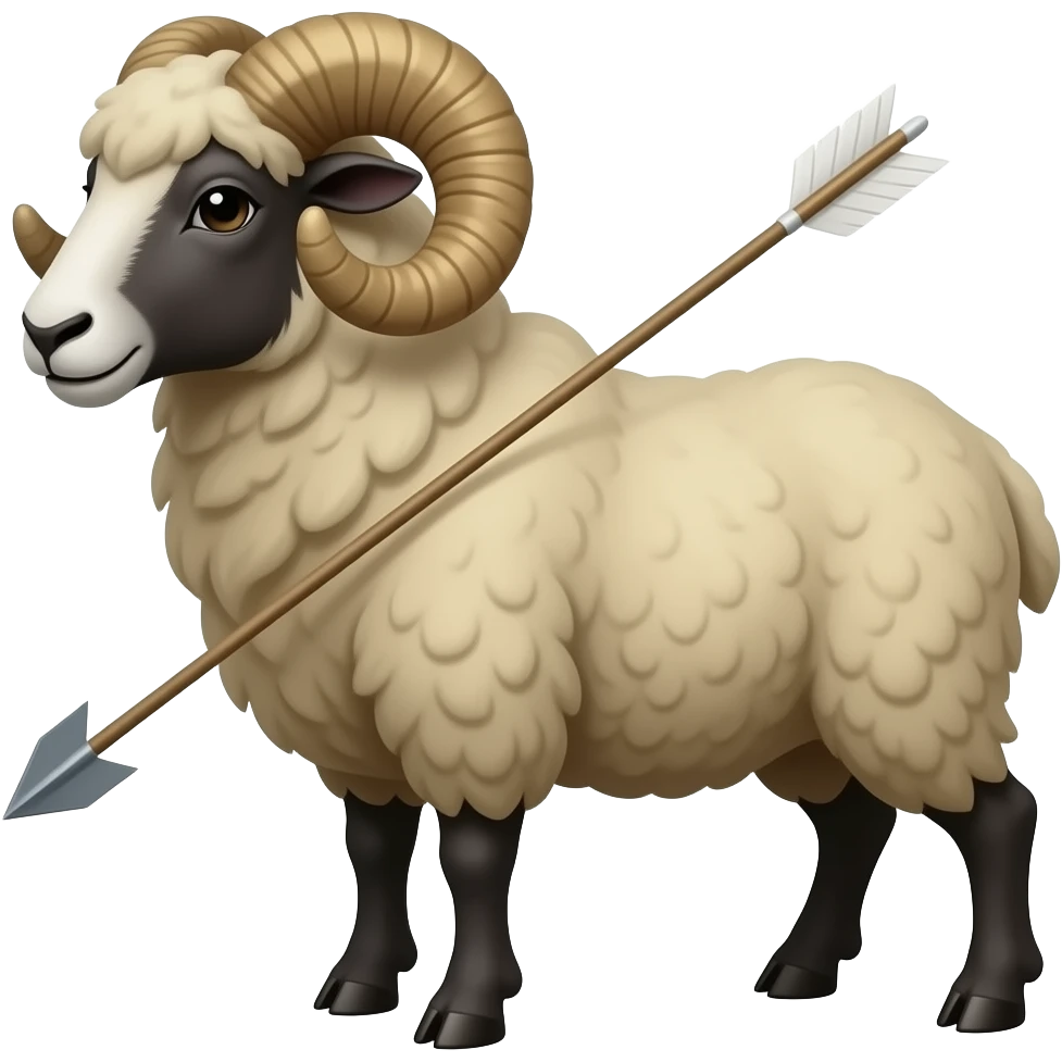 shee ram with arrow emoji