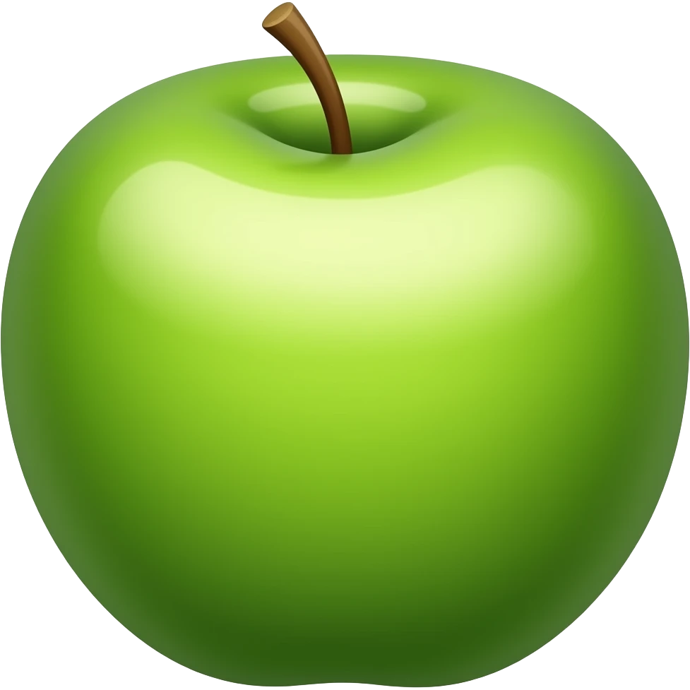 GREEN APPLE emoji