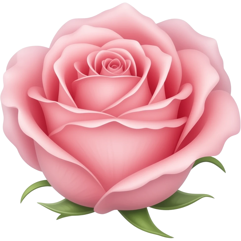 pink roses emoji