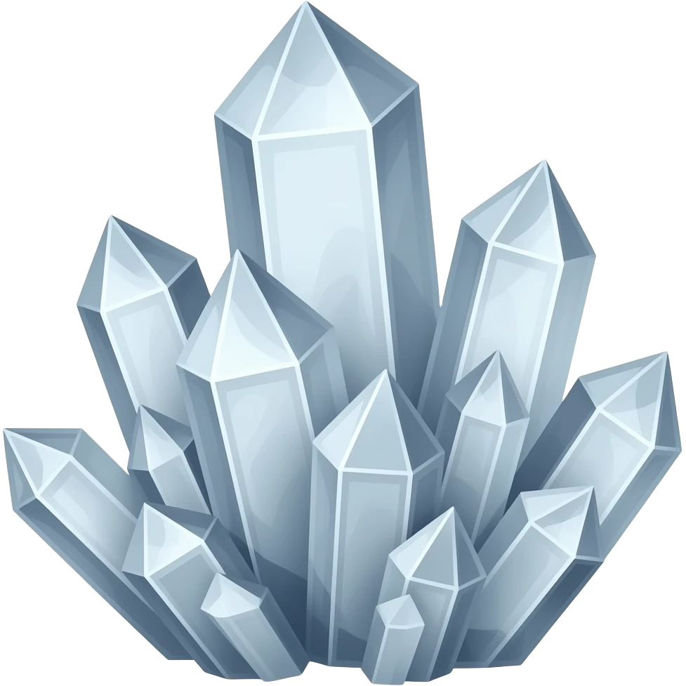 crystal cluster emoji