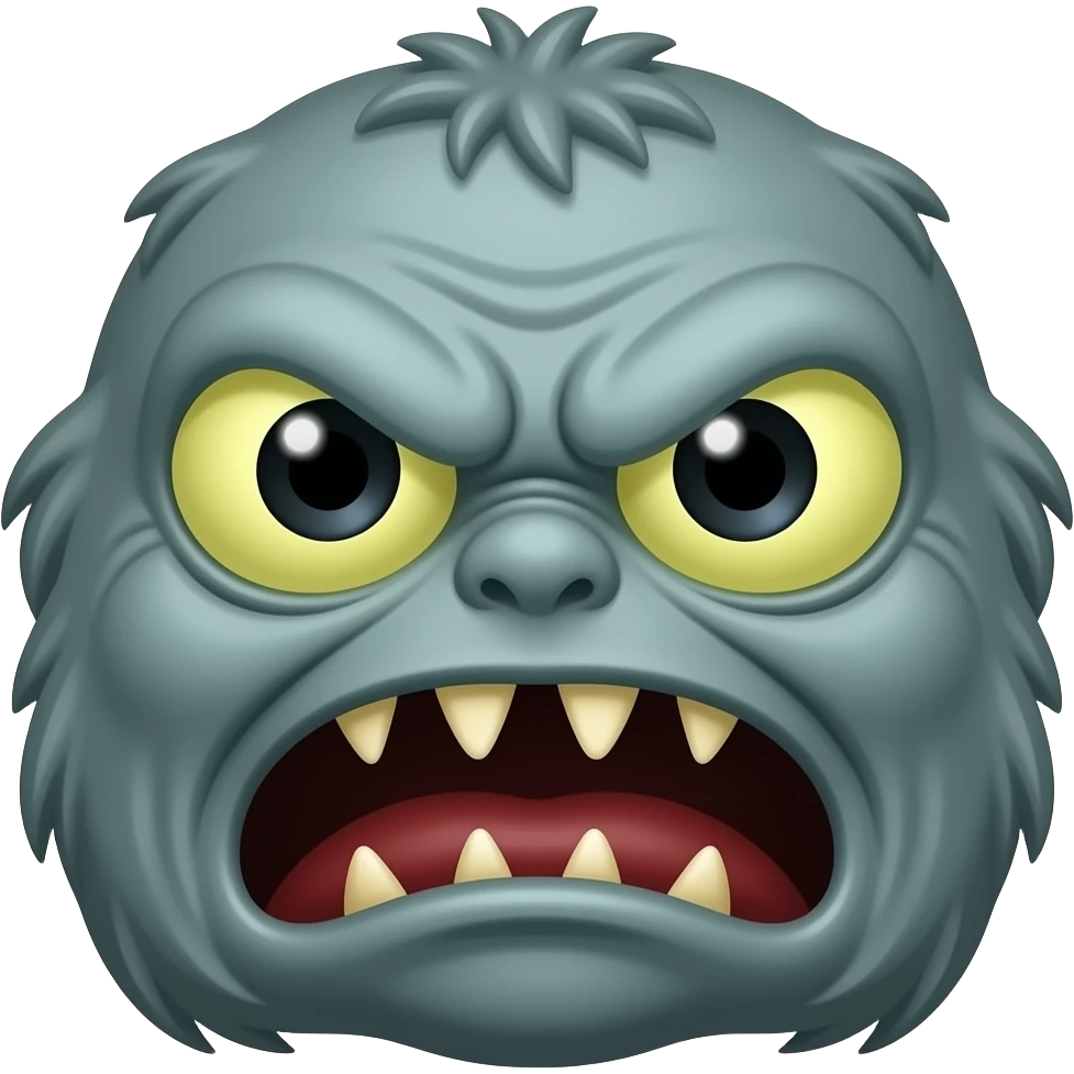 monster head emoji