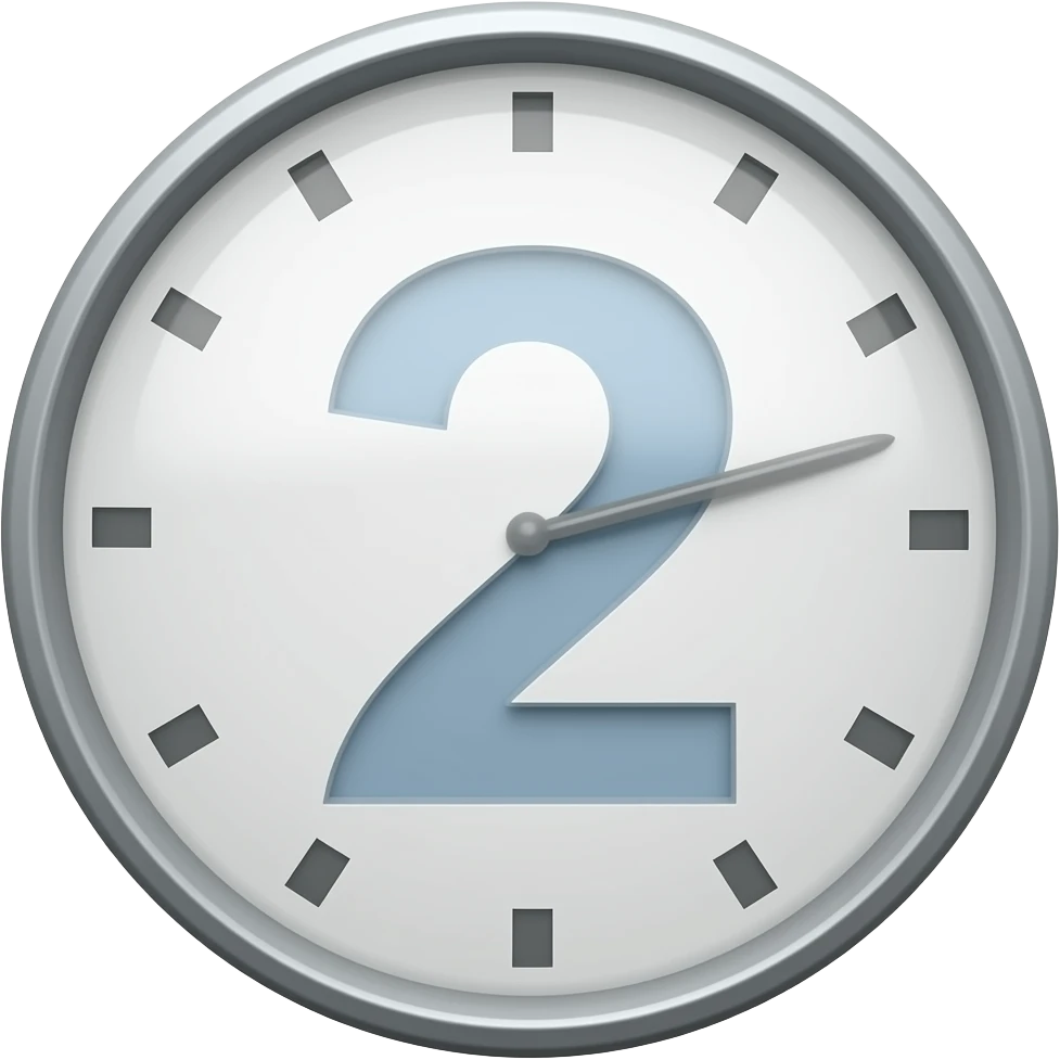 Countdown logo emoji