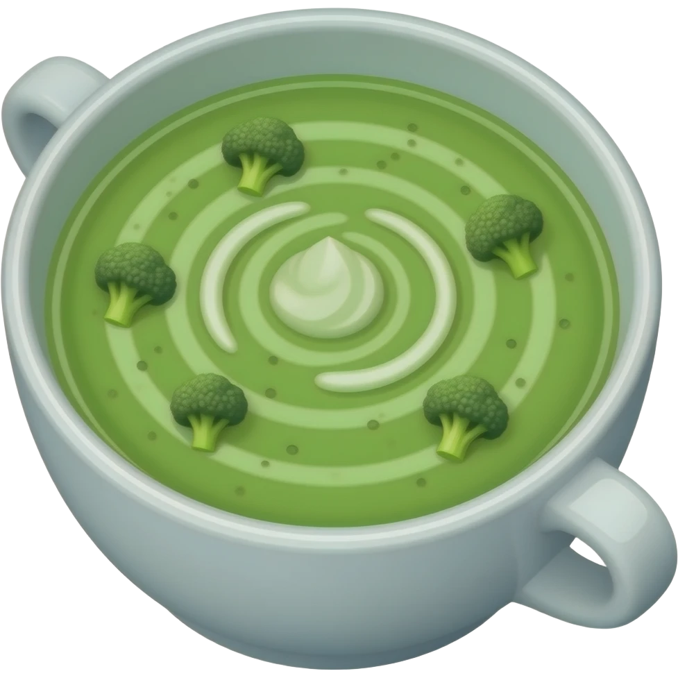 broccoli soup emoji
