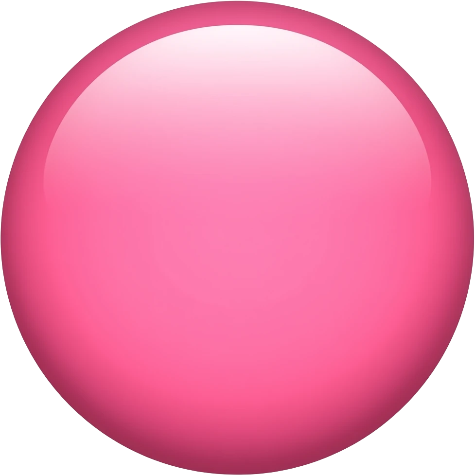 Pink circle emoji