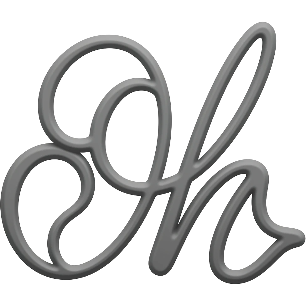 A cursiva vocal emoji