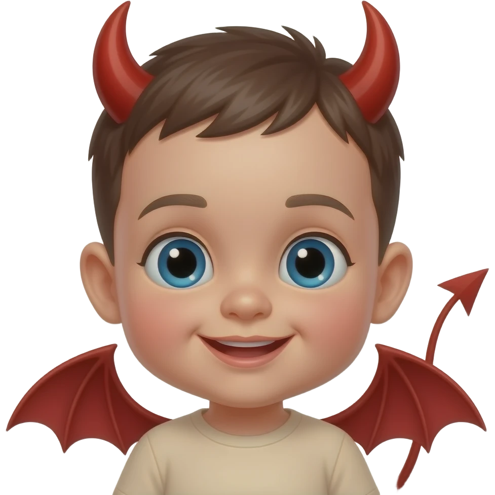 baby devil emoji