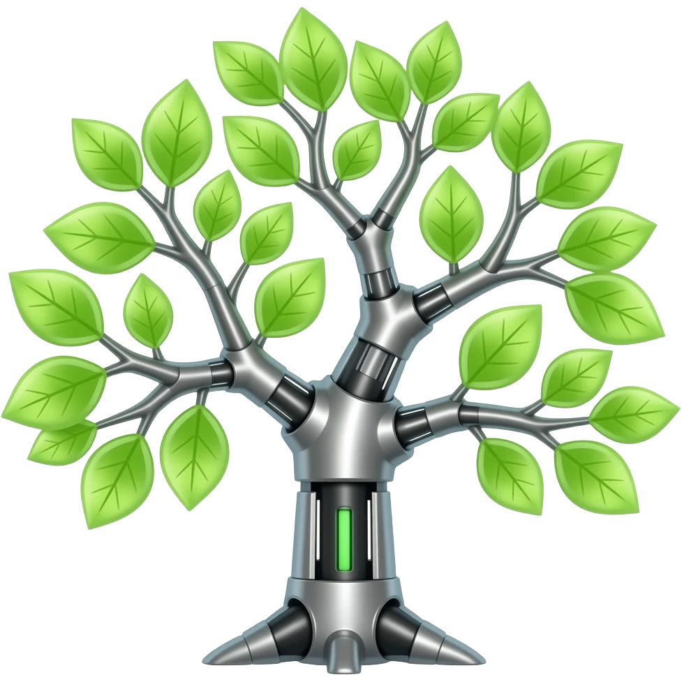 Robot Tree emoji