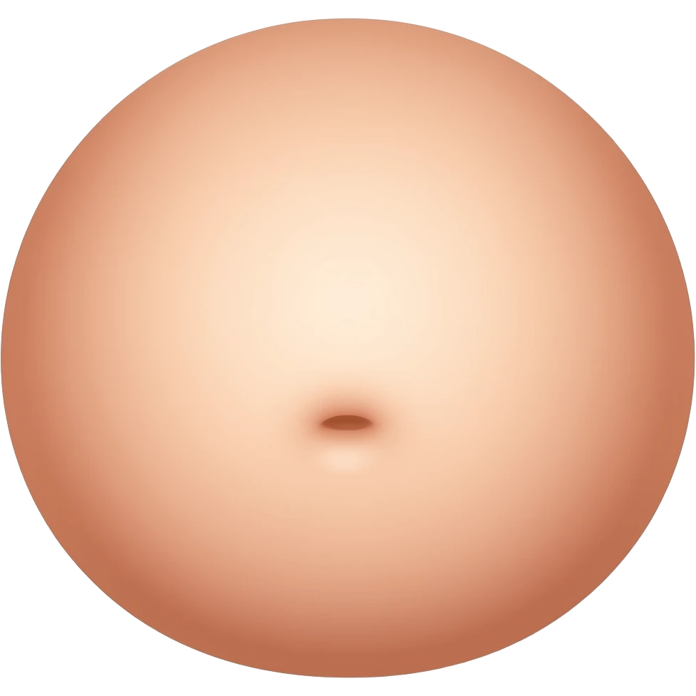 A female stomach,big and full,bulging ,ready to go pop,so full that a heavy fat stomach wants a gentle rub,A Bellybutton,the stomach had too much to eat,even one can’t fast but walks like she is pregnant with a baby bump sticking out and leading the way. emoji
