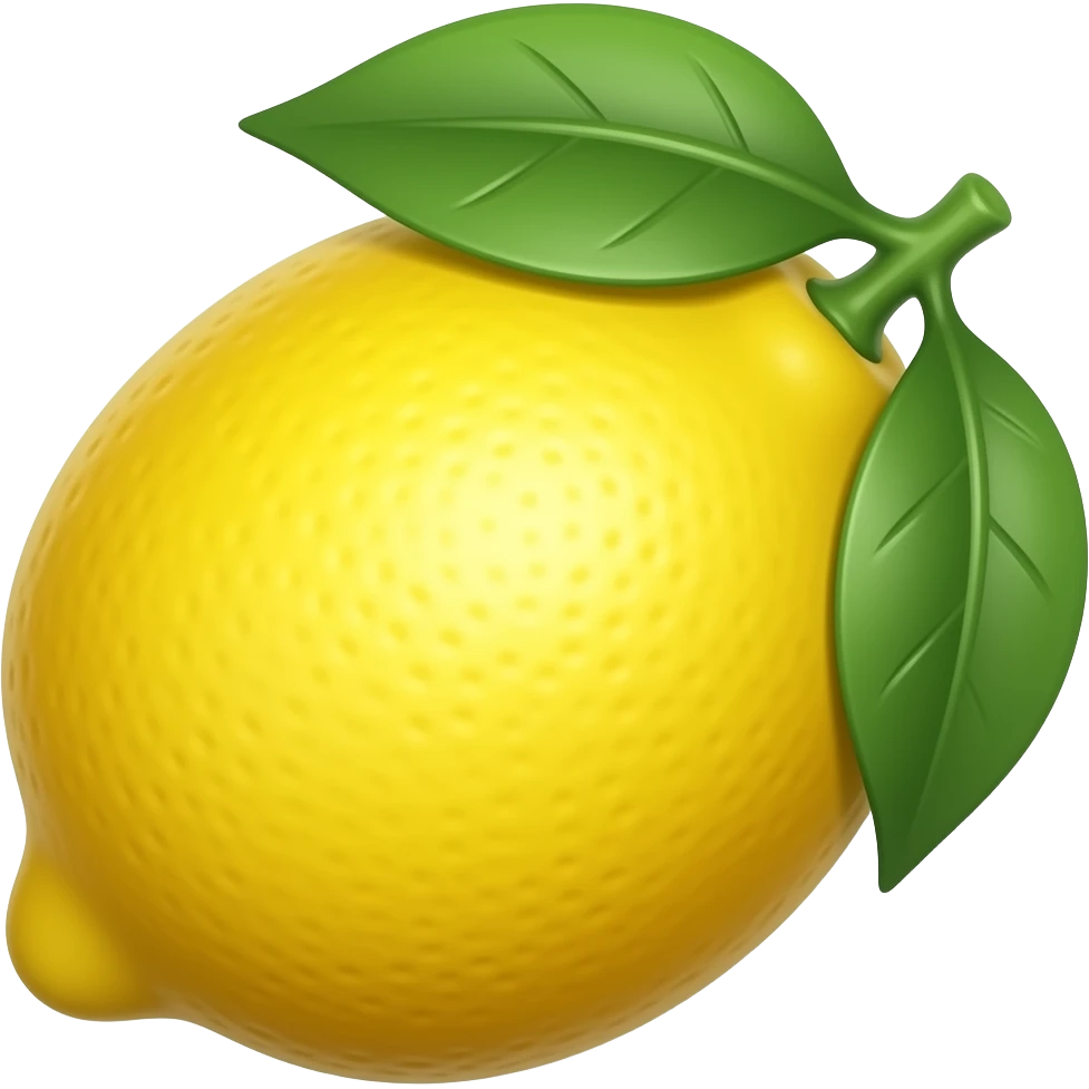 Lemon emoji