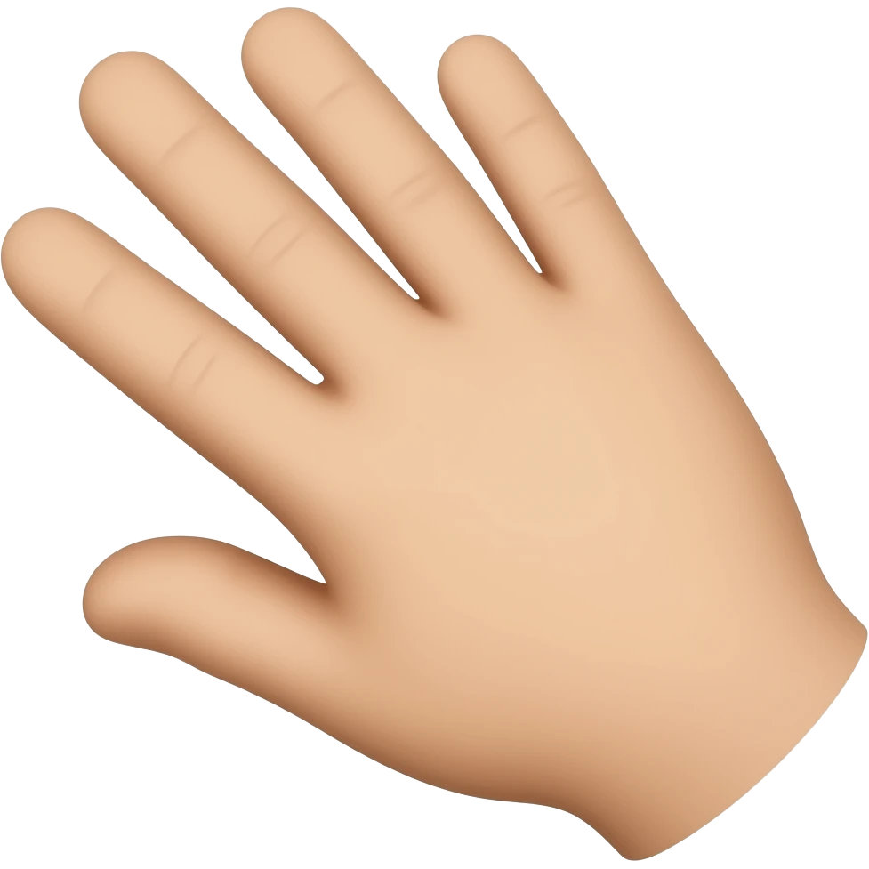 هلویی که جای دست روشه emoji