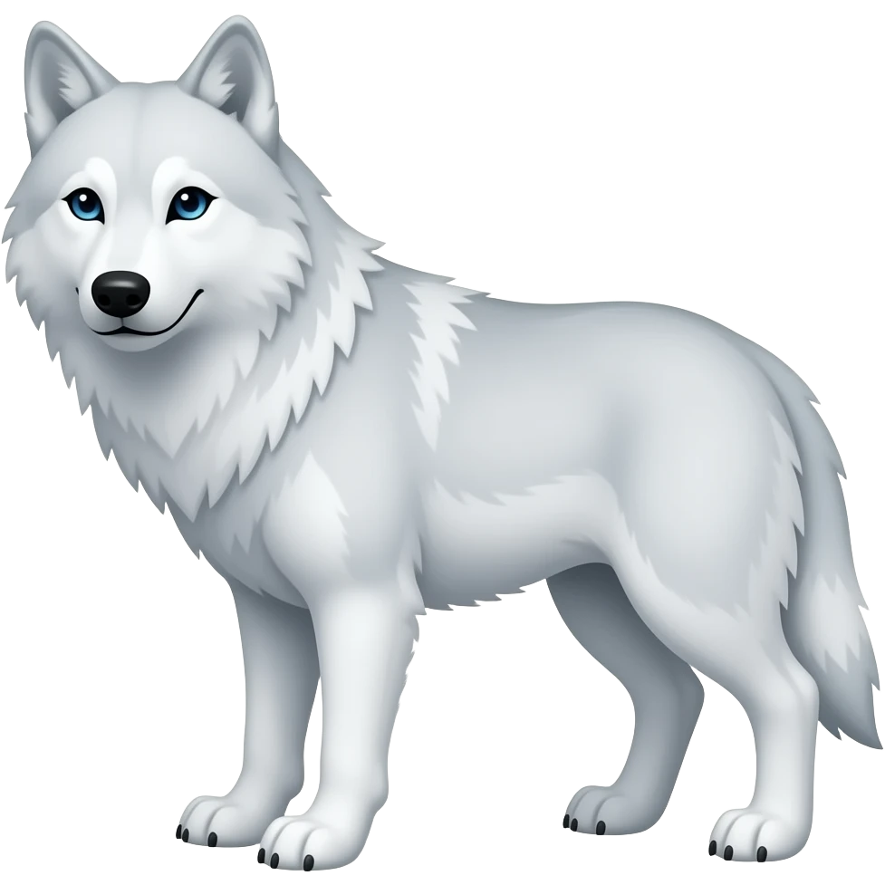 Atrctic wolf emoji