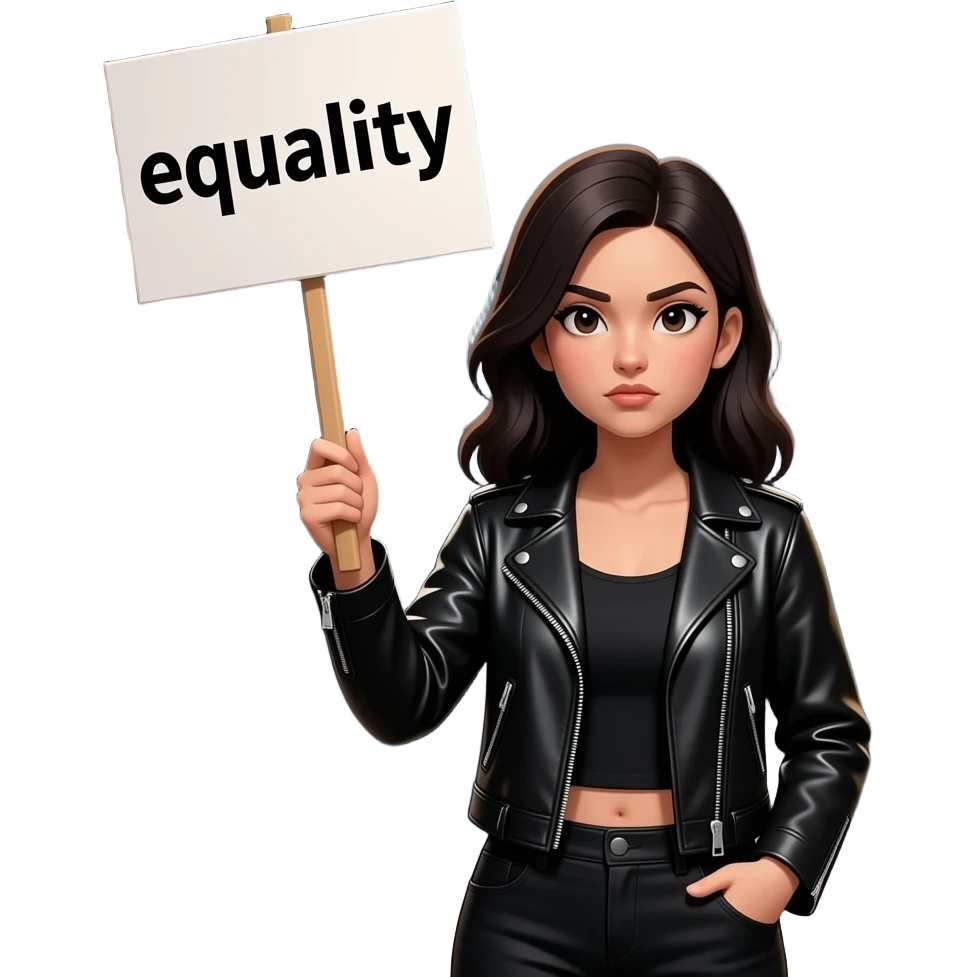 Dark famninst emoji