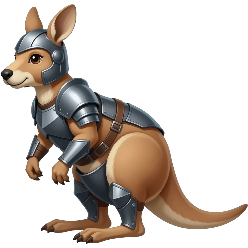 canguro con armadura emoji
