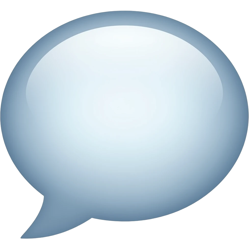 conversetation bubble emoji