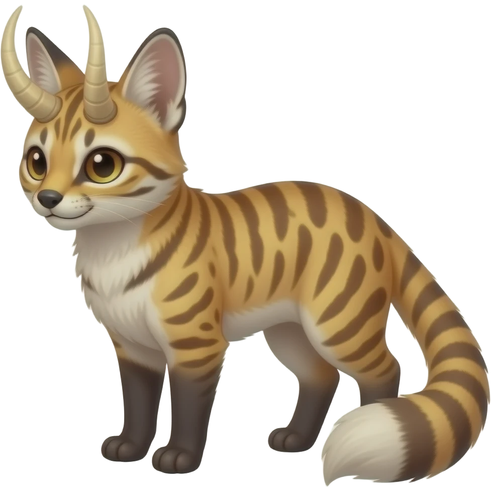 Horned Damask mutant koi-civet-genet-hybrid emoji