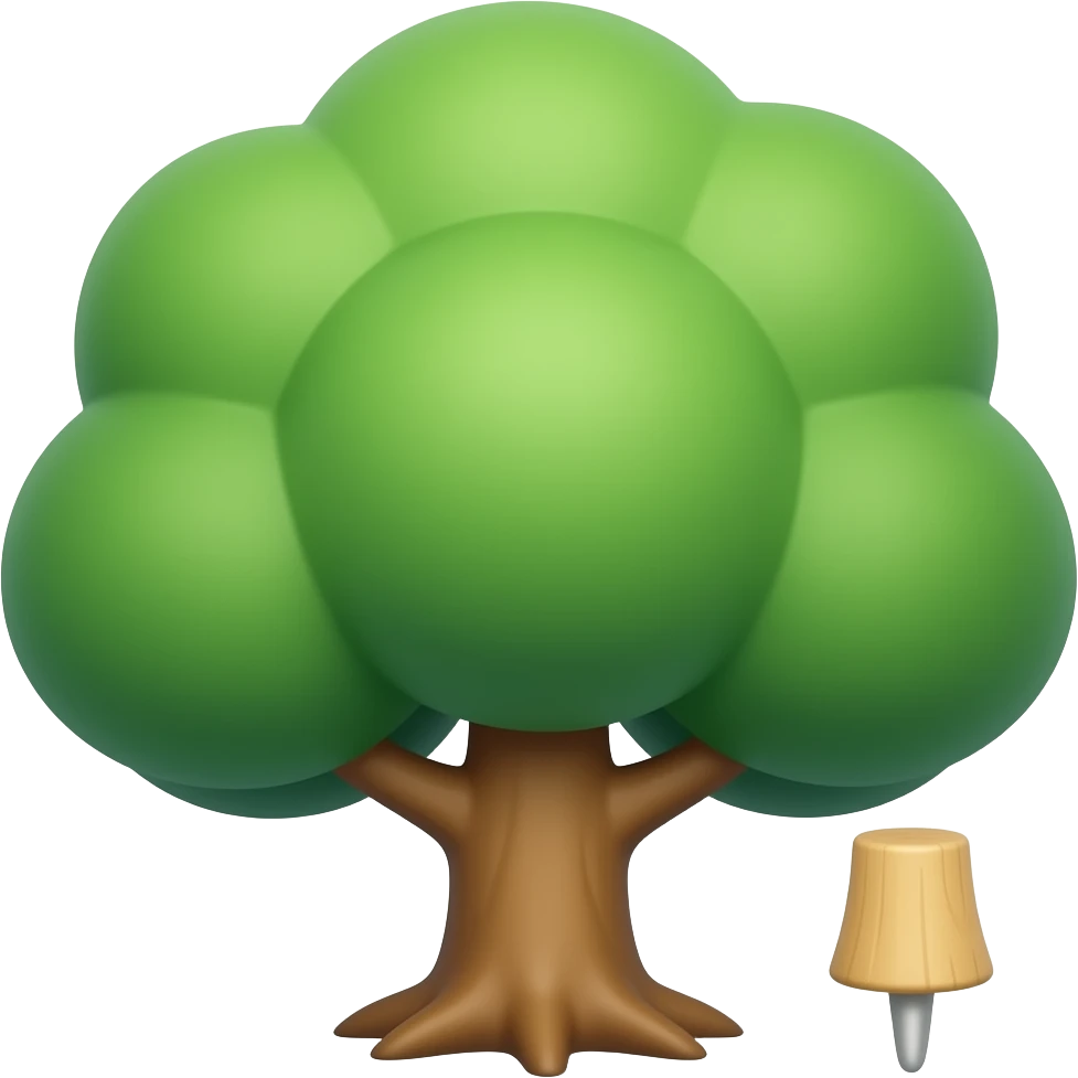 peg tree emoji