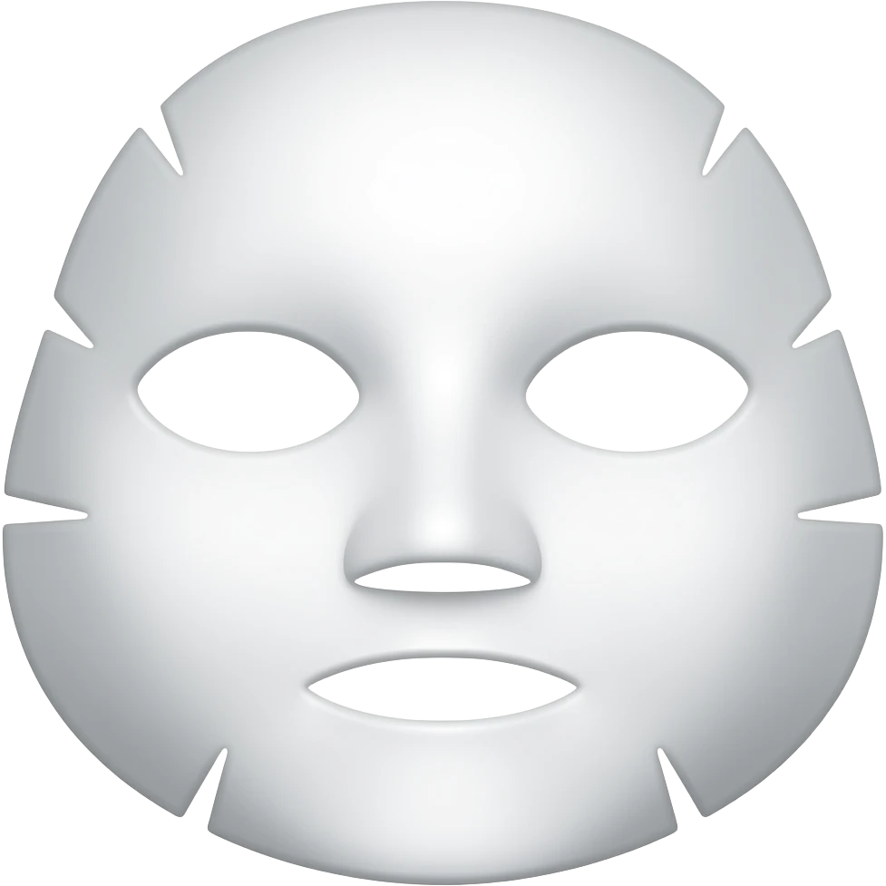 beauty mask emoji
