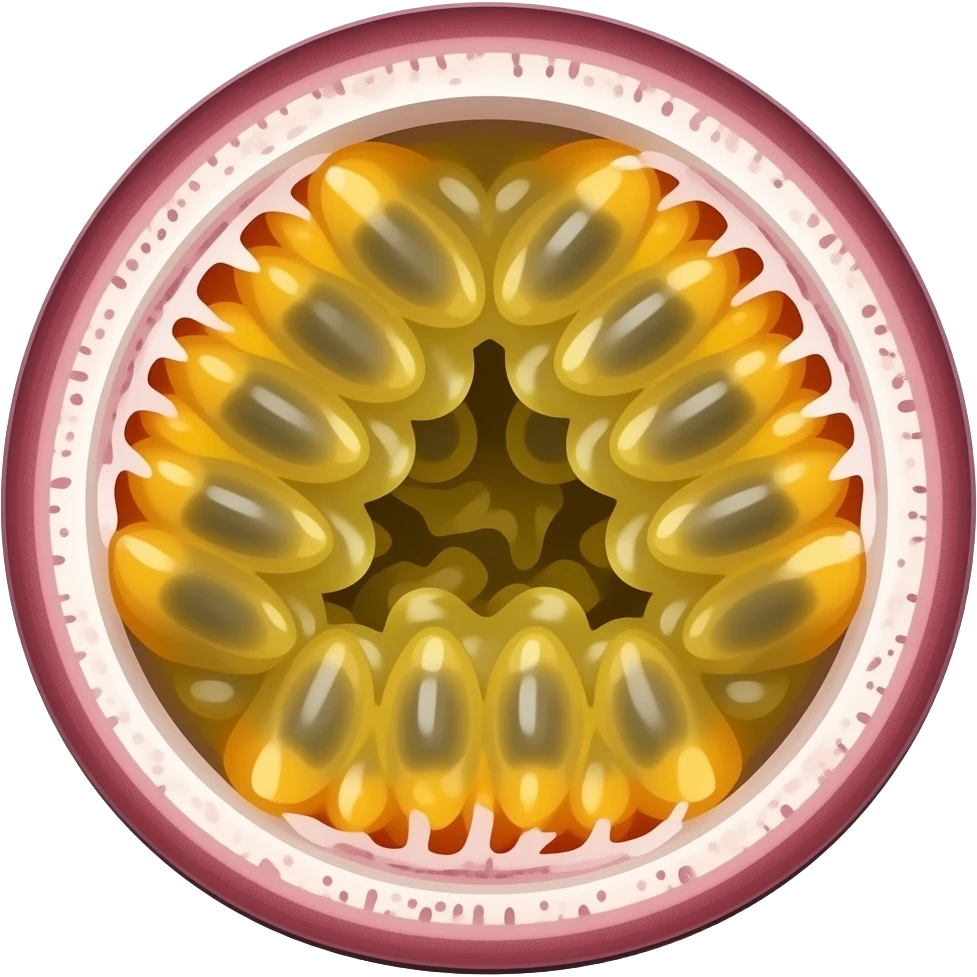 sweet passionfruit emoji
