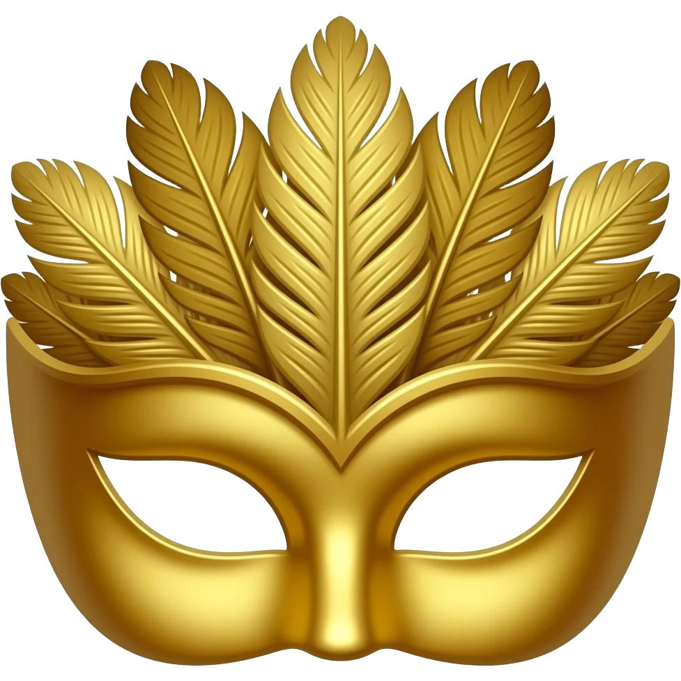 Mardi Gras mask emoji