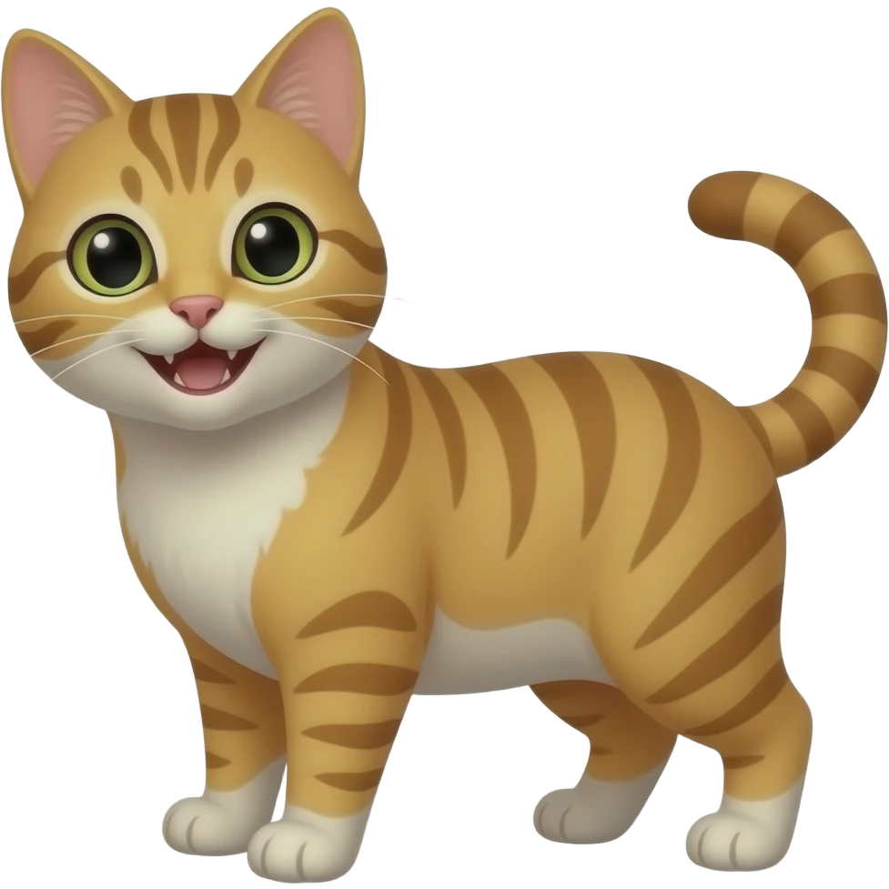 Smiling cat emoji