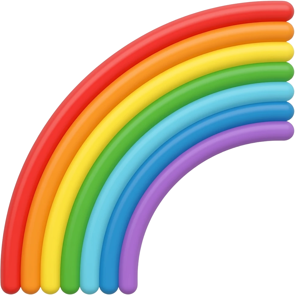 Rainbow emoji