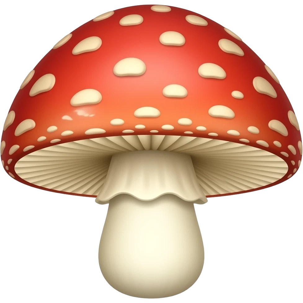 crimson agaric emoji
