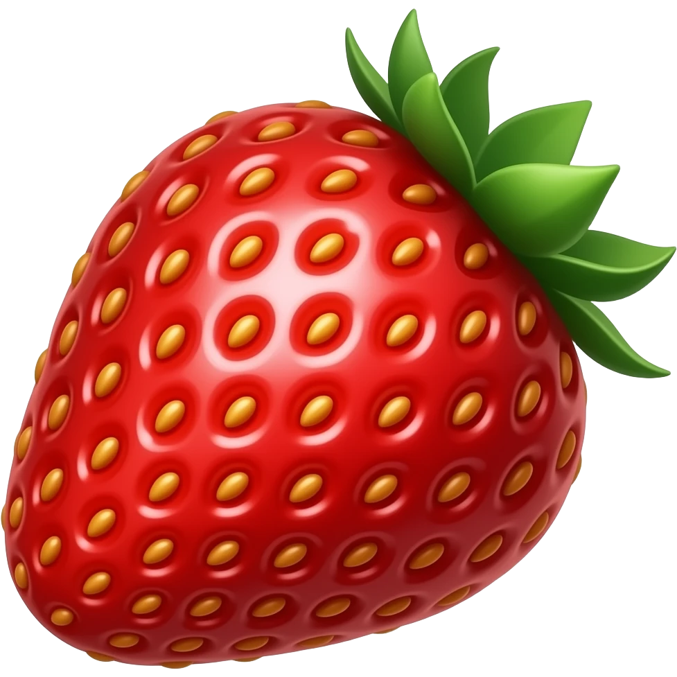 Strawberry emoji | AI Emoji Generator