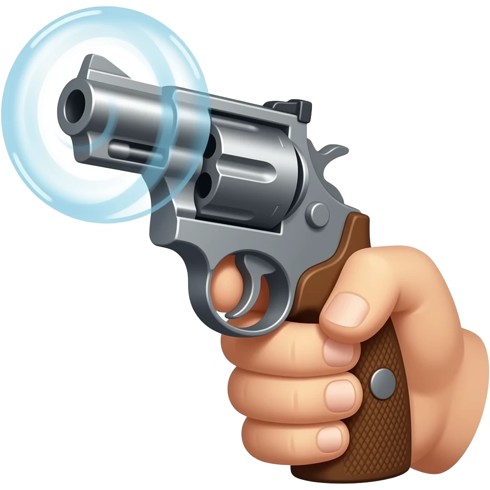 Russian roulette emoji