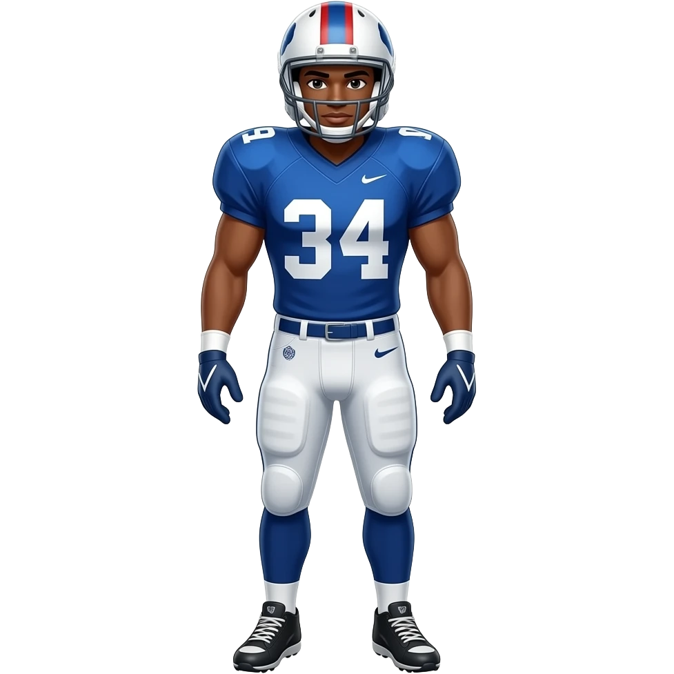 american football player emoji