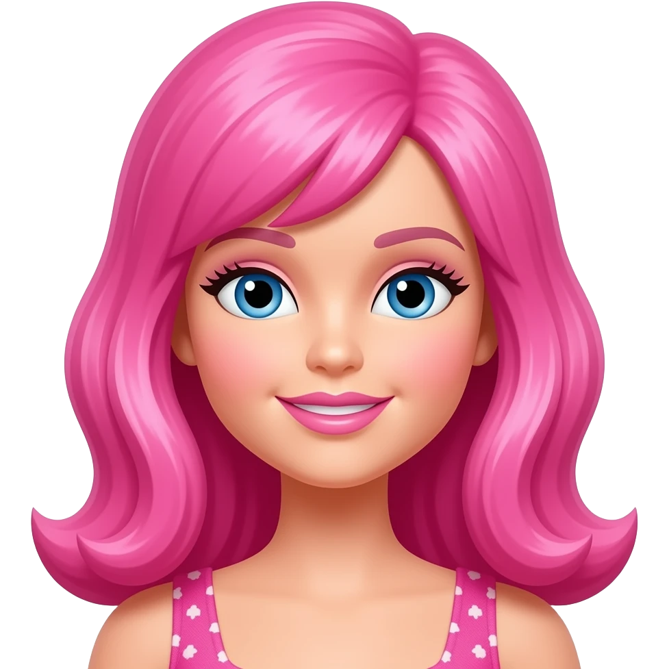 Barbie Hot Pink emoji