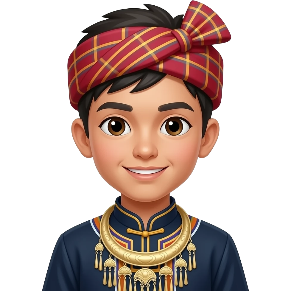 Longyi boy emoji