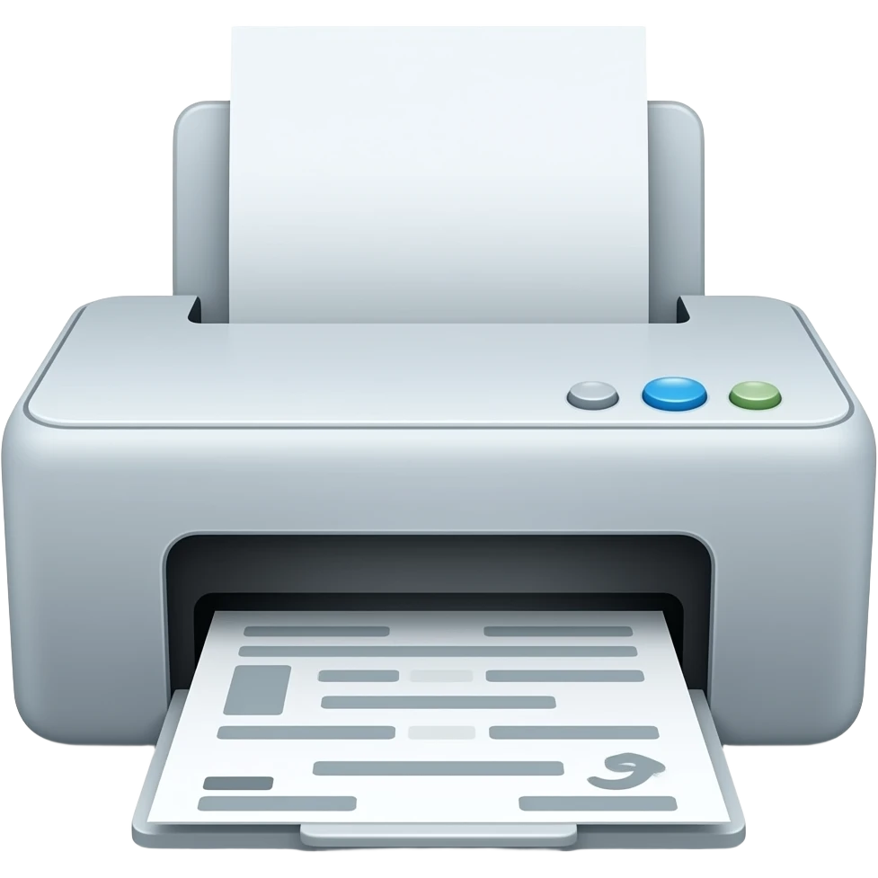 Print emoji