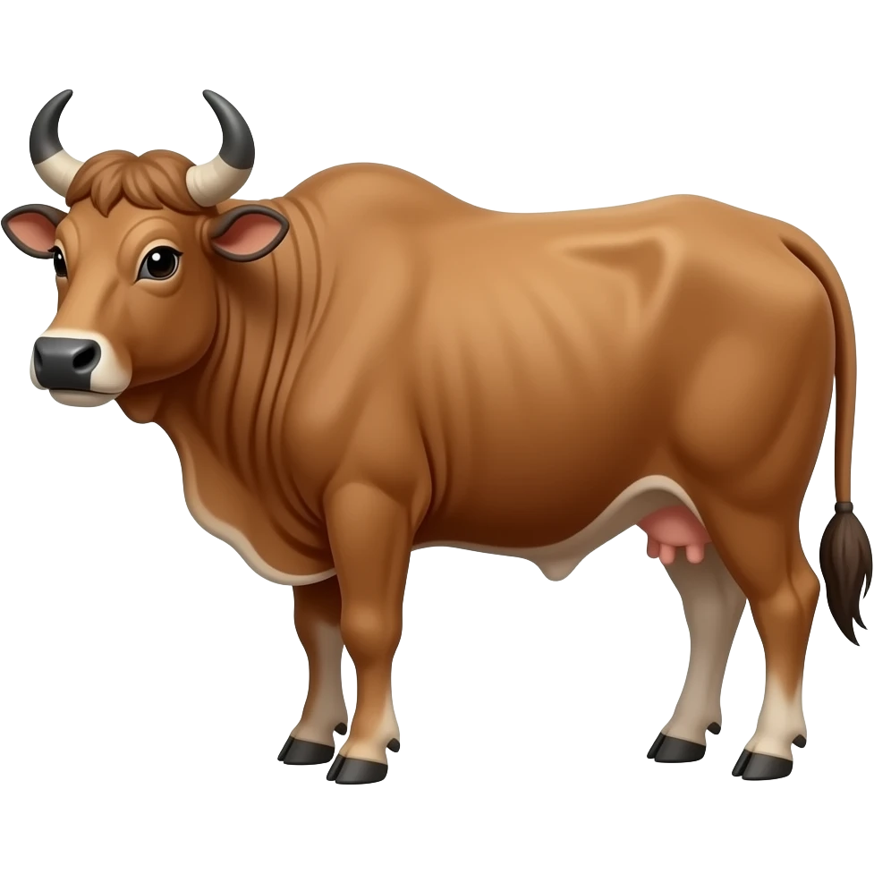Zebu emoji