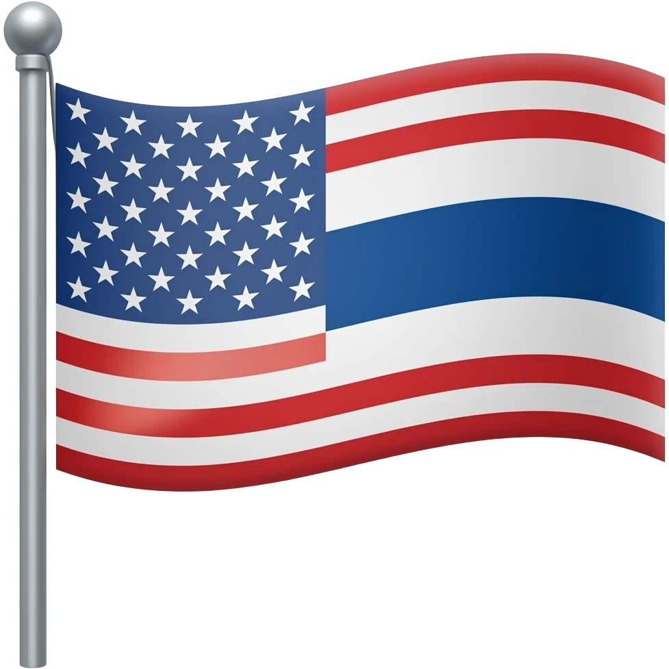 banner flag on pole emoji