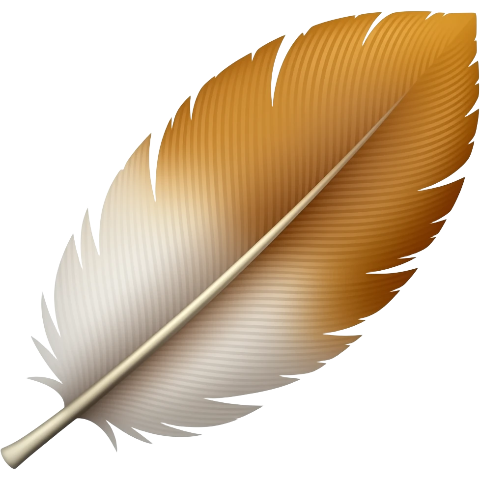 Feather emoji