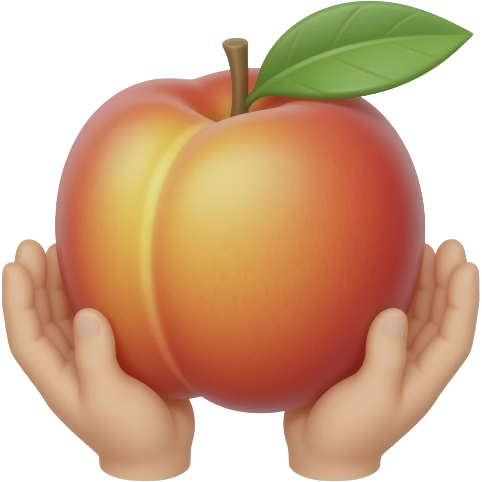 🍑👐 emoji