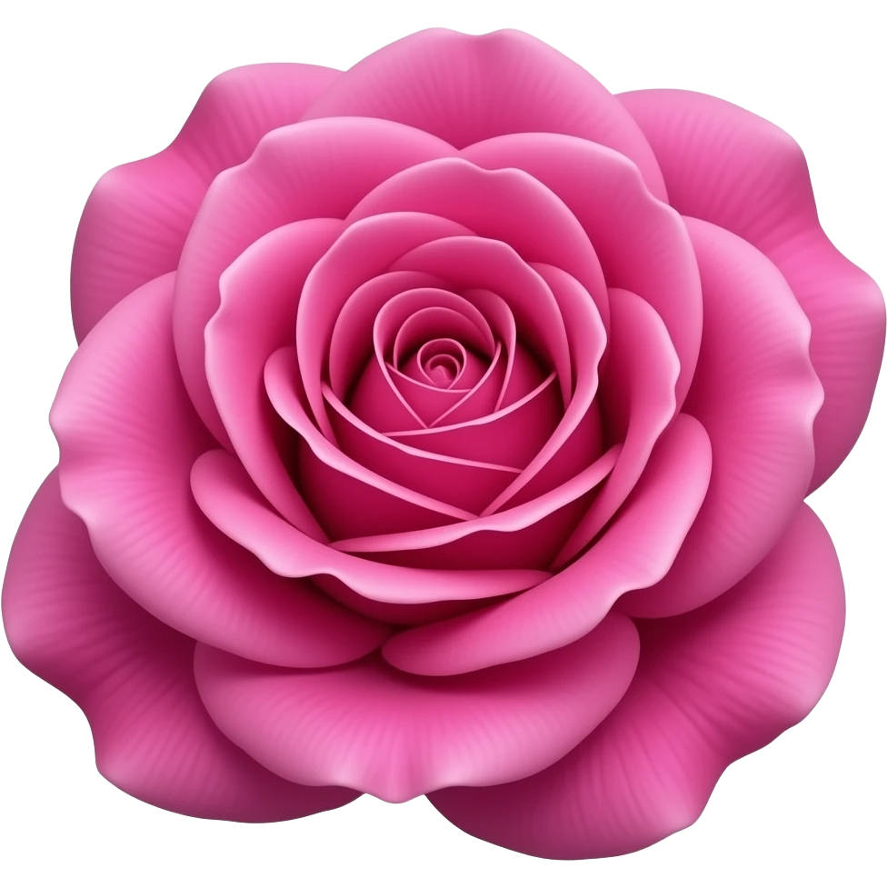 Realistic Baronesse rose by Tantau, vibrant fuchsia color, dense ...