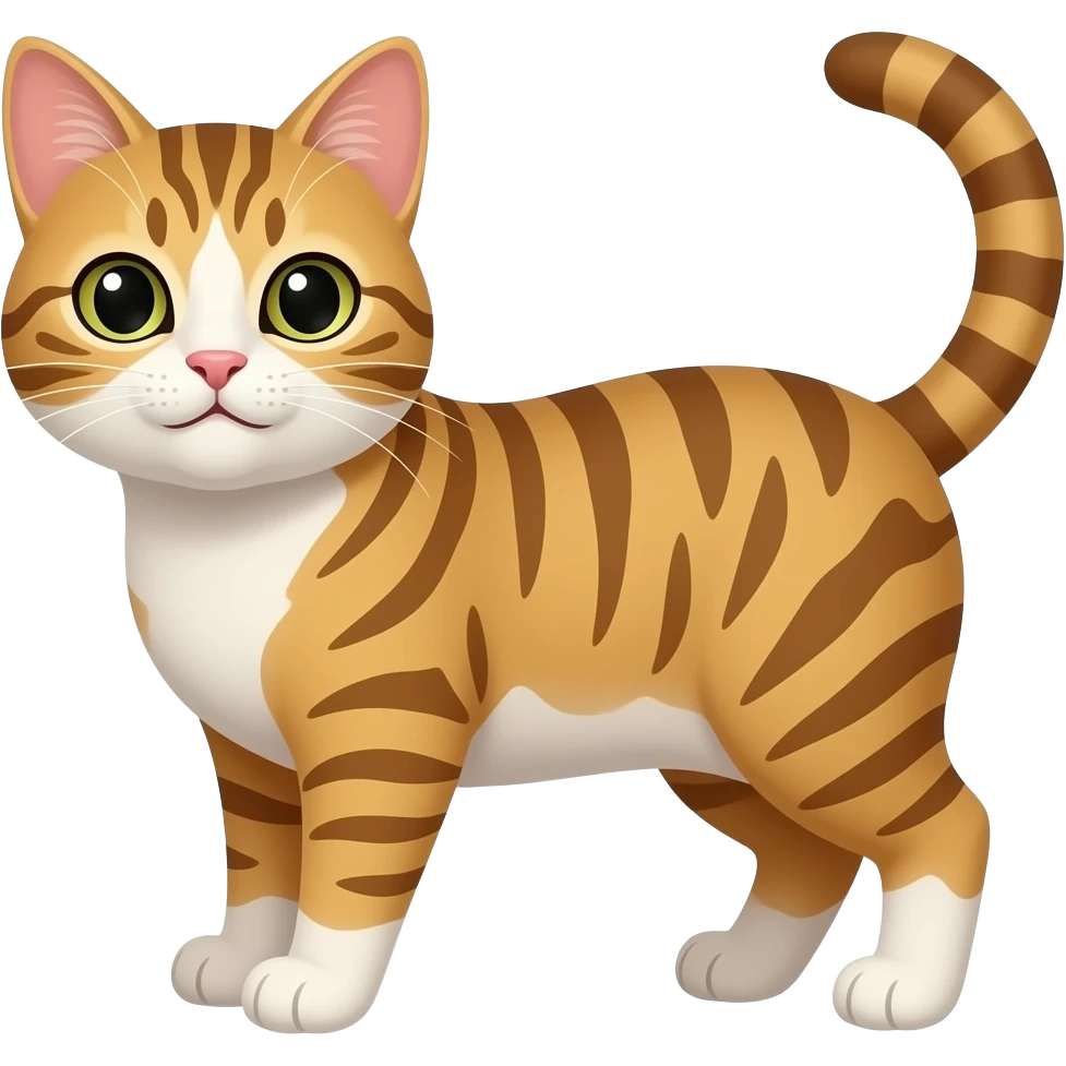 Cat ABC emoji