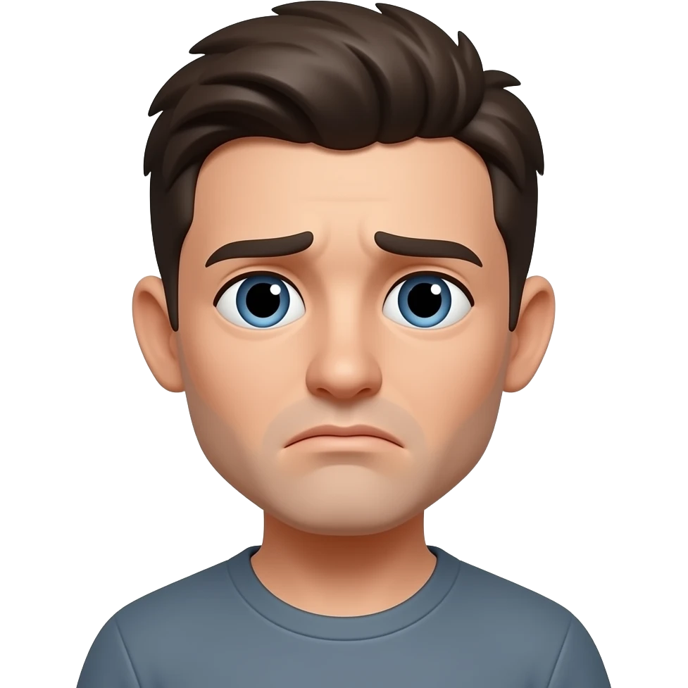 Sad emoji