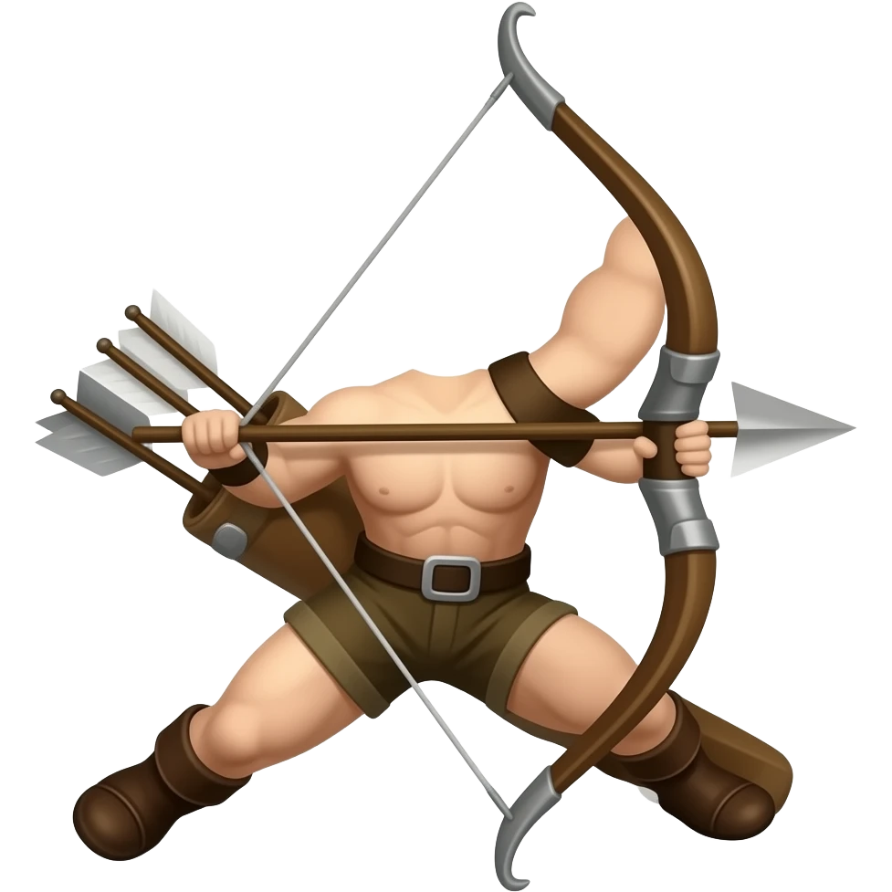 Bow and Arrow emoji