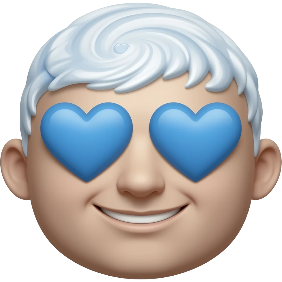 😍+🩵+🌀 emoji