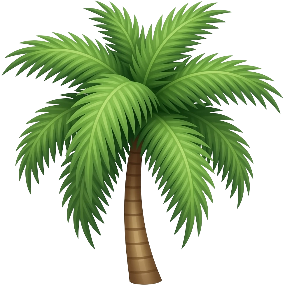 coconut tree emoji