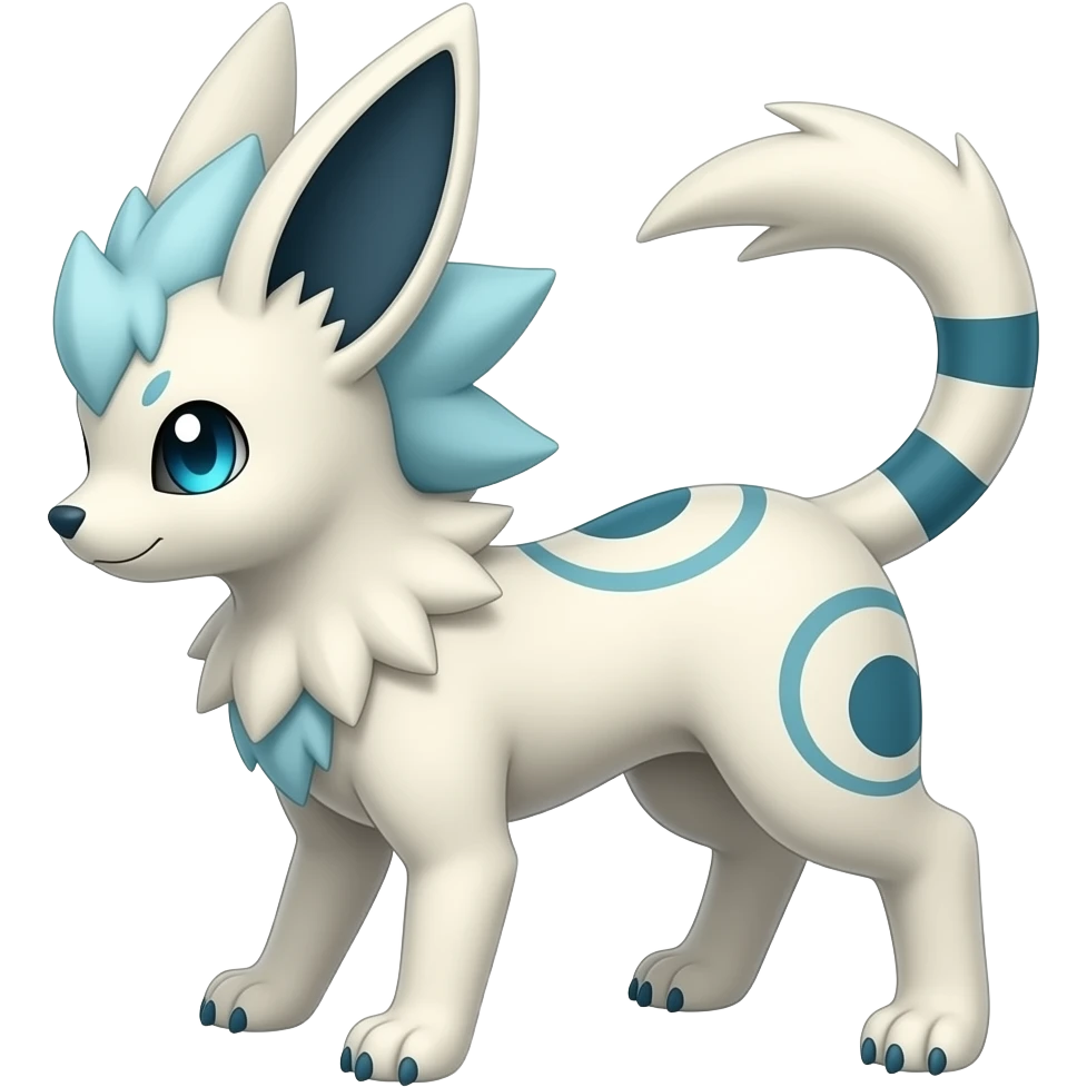 Absol-Sylveon-Jolteon-Litten-Luxray-Fakémon-hybrid emoji