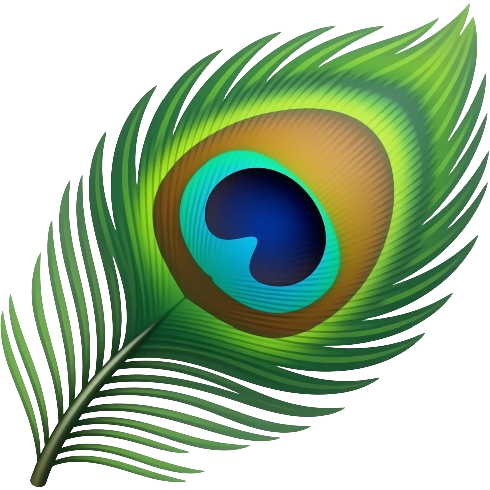Mor pankh emoji