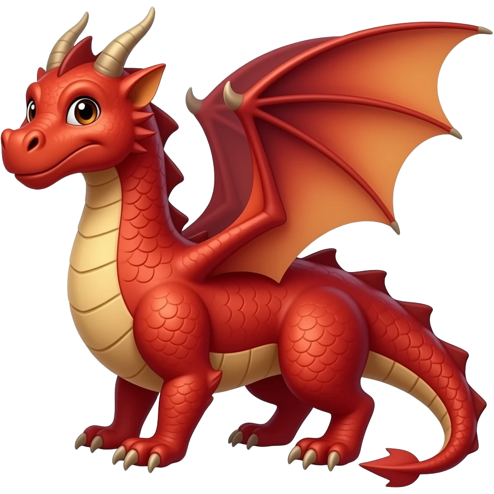 Red dragon emoji