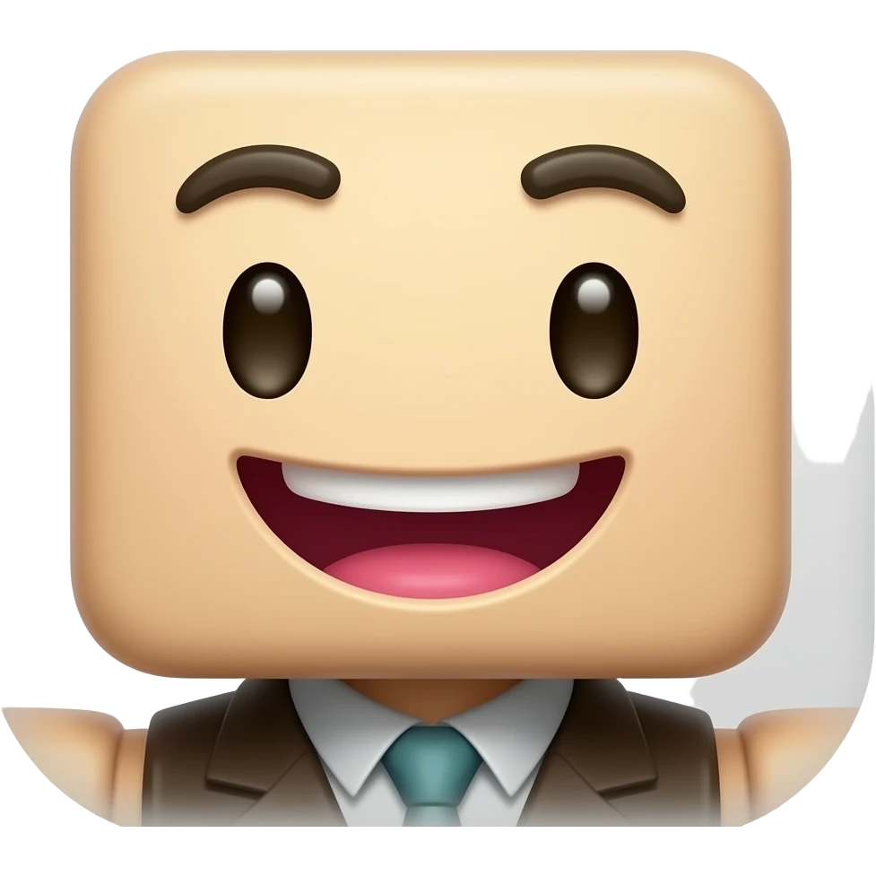 Create a emoji for Roblox game logo emoji