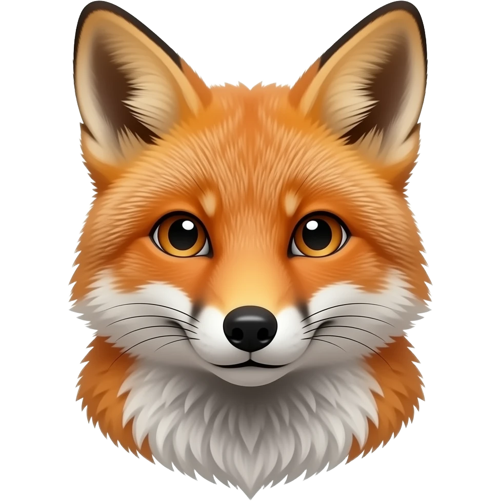 Fox bust real emoji
